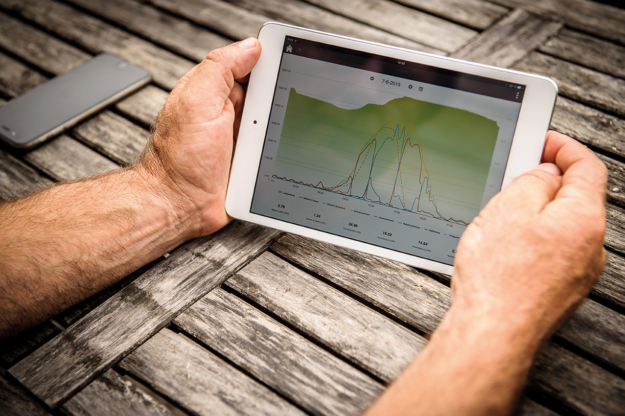 Haustechniksteuerung mittels Tablet von Elektrotechnik Vorwagner e.U.